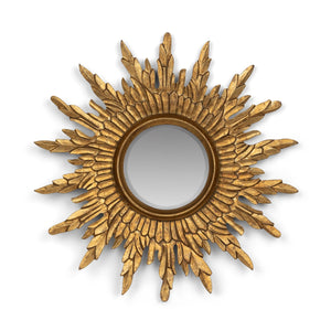 Eliana Gilded Sunburst Mirror