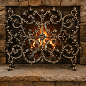 Esplanade French Fireplace Screen - (31x23)