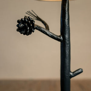 Pinebough Iron Table Lamp