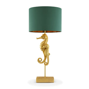 Golden Seahorse Desk Lamp