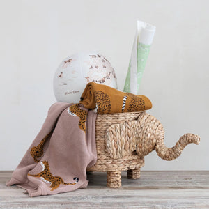 Hyacinth Elephant Basket