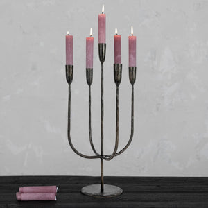 Midnight Forge Candelabra
