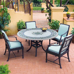 Miraval Mosaic Patio Table 48"-60"