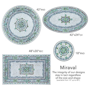 Miraval Mosaic Plant Stands