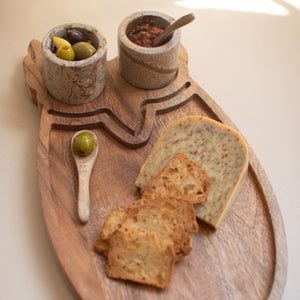 Wise Owl Serving Board Set