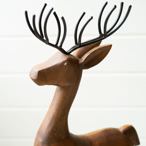 Wood & Iron Reindeer
