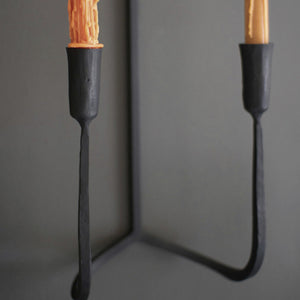 Twilight Serenity Forged Iron Sconce