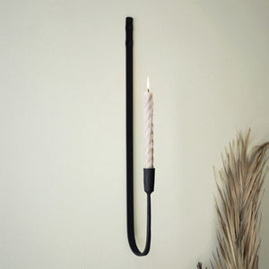 Eclipse Silhouette Single Taper Wall Sconce