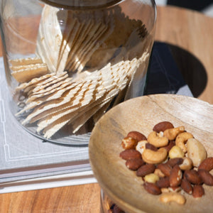 Bowl Top Glass Canisters