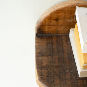 Scalloped Floating Shelves