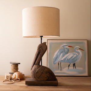 Harbor Perch Pelican Table Lamp