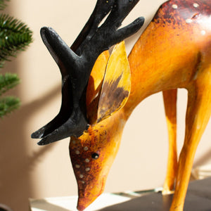 Painted Iron Deer