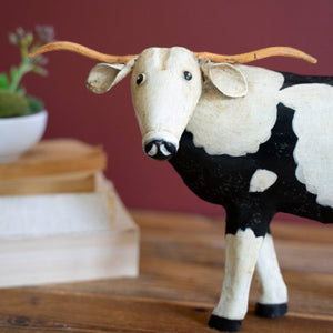 Moo-dy Maverick Steer Decor