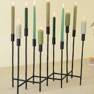 Forged Iron Candelabra