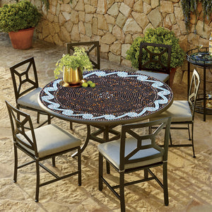 Oasis 48", 54" or 60" Mosaic Patio Table