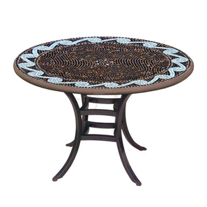 Oasis 48", 54" or 60" Mosaic Patio Table