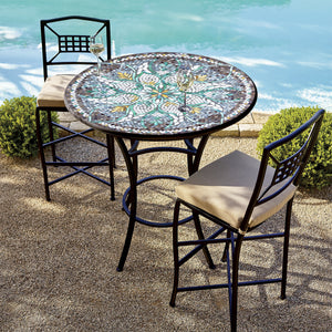Ojai Valley Mosaic Patio Set