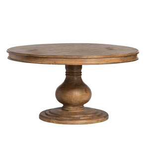 Hearthstone Pedestal Dining Table – Natural