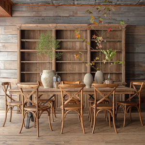 Lorraine Pine Library Cabinet