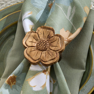 Petalwood Floral Napkin Ring
