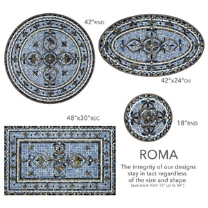 Roma Mosaic Plant Stands