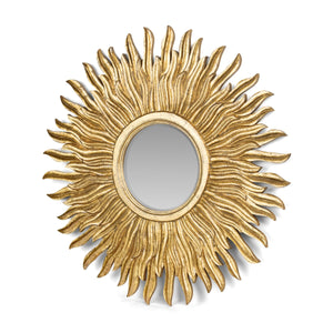 Soleil Gilded Sunburst Mirror