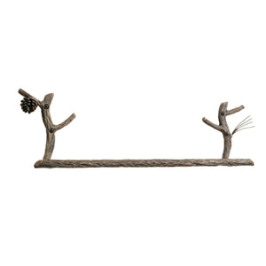 Pinebough Iron Towel Bars