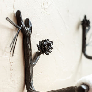 Pinebough Iron Towel Bars