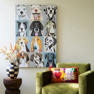 The Loyal Companions – Hand-Painted Oil on Canvas