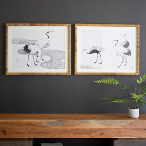 The Tranquil Tides – Framed Shore Bird Prints