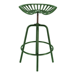 Tractor Seat Bar Stool - Green