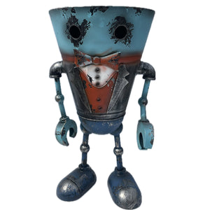 Bow-Max, Metal Robot Planter