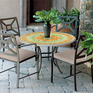 Umbria Mosaic Patio Table 48"-60"