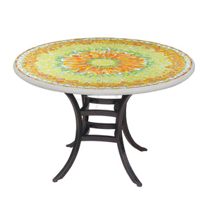 Umbria Mosaic Patio Table 48"-60"