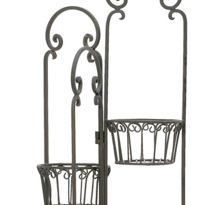 Cast Iron Folding Plant Stand