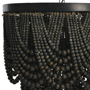 Allister Noir Beaded Chandelier