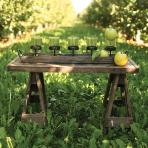 Rustic Charm Candlelight Display