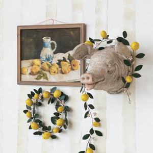 Rustic Pig Wall Accent