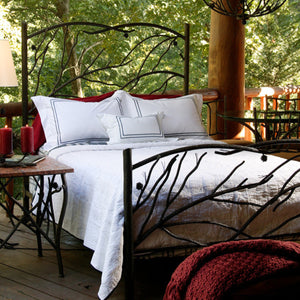 Pinebough Wrought Iron Bed