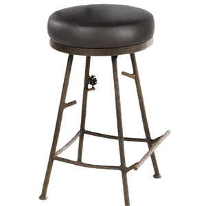 Pinebough Backless Counter Stool