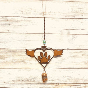 Heavenly Heart & Paw Chime