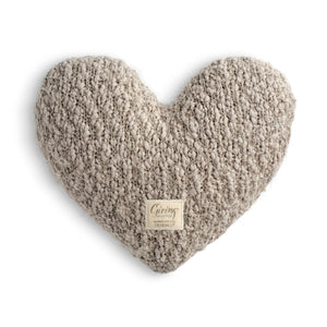 Comforting Heart – Weighted Giving Pillow (Taupe)