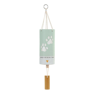 Inspired Windchime - Paw Prints