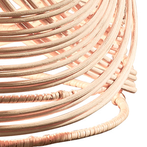 Woven Rattan Pendant