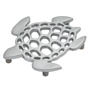Seaside Turtle Metal Trivet