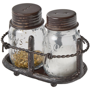 Barbed Wire Salt & Pepper Set
