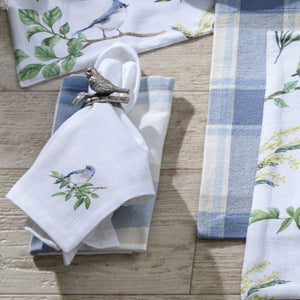 Silver Songbird Napkin Ring