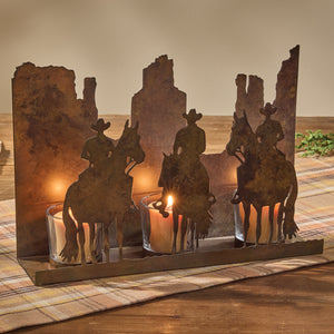 Cowboy Canyon Votive Holder