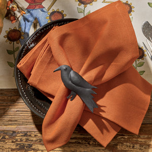 Harvest Moon Crow Napkin Ring