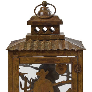 Saddle & Spurs Western Lantern